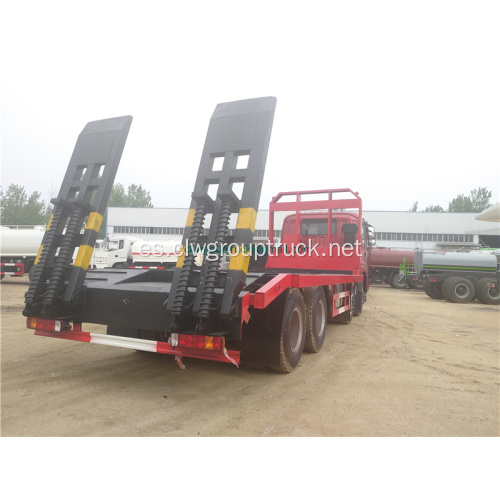 Foton 8X4 22-30 ton camión de transporte de superficie plana cóncavo